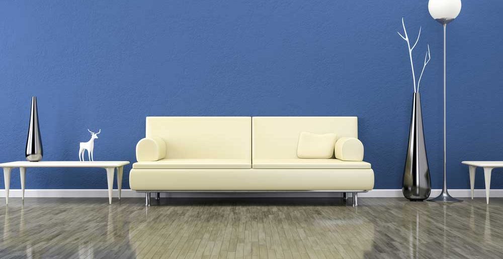 Gekleurde muren en witte meubels: een prachtige combinatie