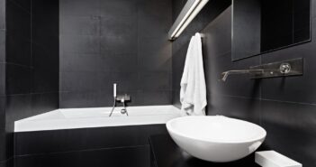 Zwart-witte badkamer voorbeelden